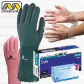 Chemical protective gloves